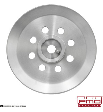Pulley for crankshaft, Ø131 mm, titanium