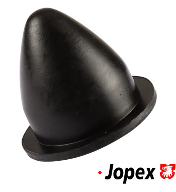 Rubber stop for torsion arm, lower