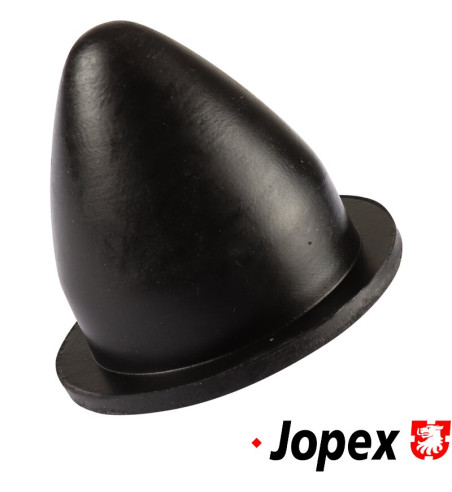 Rubber stop for torsion arm, lower