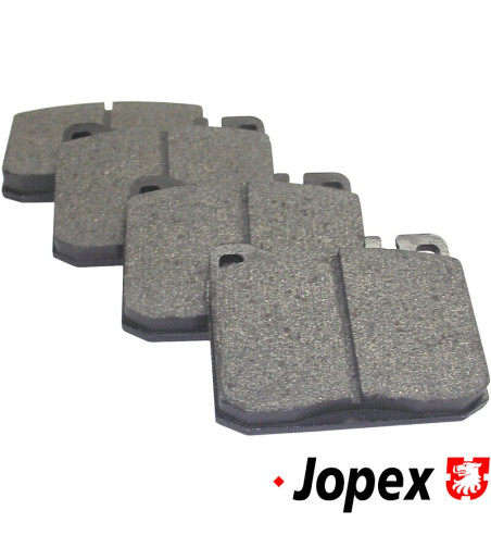 Brake pad set, front, 15.0 mm