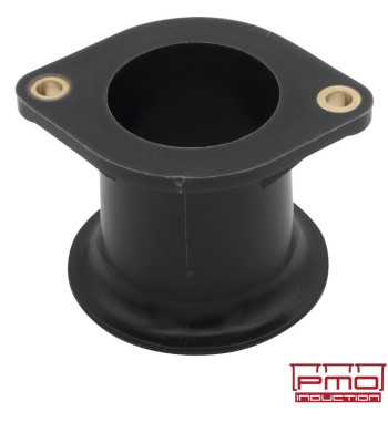 Velocity stack, MFI and carburettor, OE style, black, 38 mm