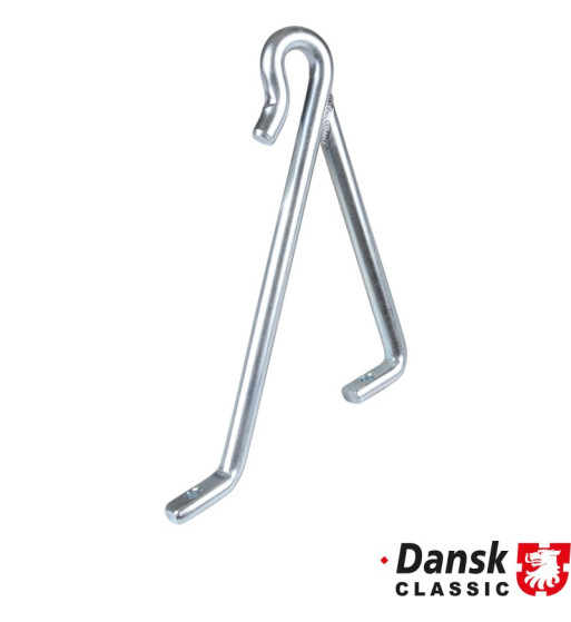 Rear tow hook, galvanised steel Rear tow hook, galvanised steel