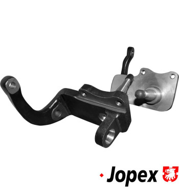 Spindle set, dropped 50.8 mm, for ball joint. Must use 73 or later brake components
