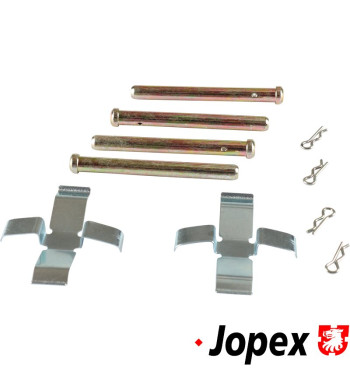 Quick kit for brake pad, front, ATE brake system