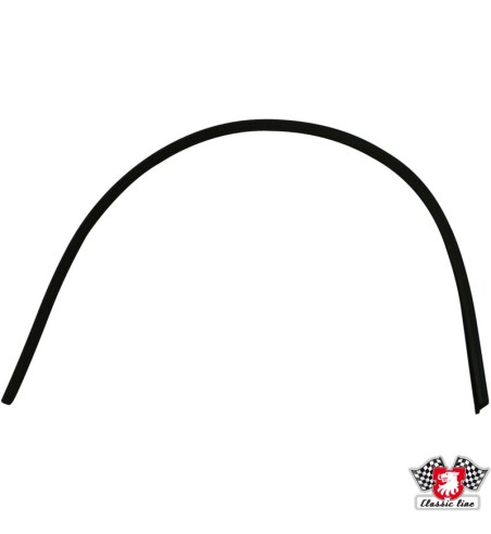 Sealing strip for door window, left