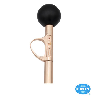 Trigger gear shift, copper plated with black knob, short, overall length 12