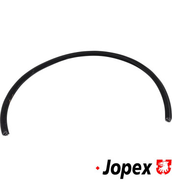 Sealing rubber in front of coupe/cabrio window, 55 cm. 2 pieces needed per car