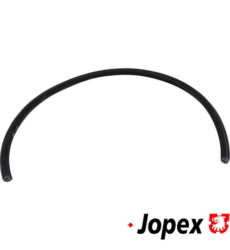 Sealing rubber in front of coupe/cabrio window, 55 cm. 2 pieces needed per car