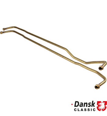 Oil line set for external oil cooler, 22 mm. From oil cooler to oil thermostat