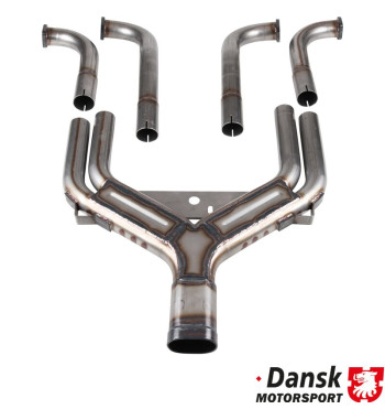 Racing tube set replacing the heat exchangers (no heating function), OE design