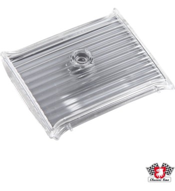 Trim cover by fog light, clear, front, outer, left/right
