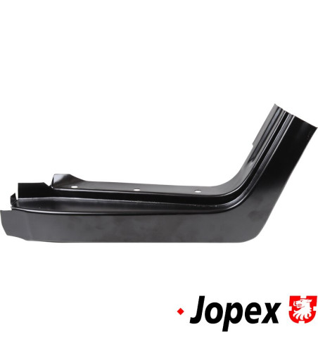 Repair piece for knee piece, front, lower, outer, left