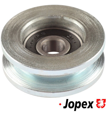 Roller bearing for sliding door hinge, rear. Fits OE hinge only