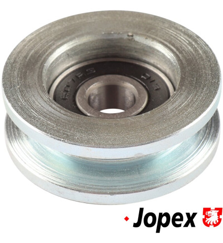 Roller bearing for sliding door hinge, rear. Fits OE hinge only