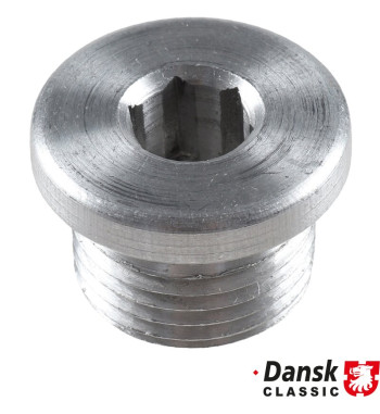 Oil drain plug, non magnetic, alu, M18x1,5x12