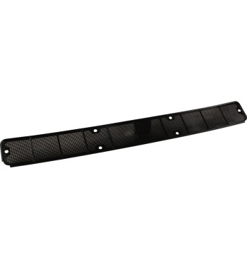 Fly screen behind ventilation grille, front