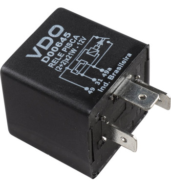 Relay for indicator and hazard warning light, 12 Volt, 4x21 W