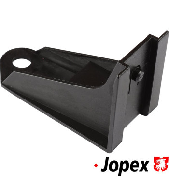 Intermediate piece for radiator, rear, left