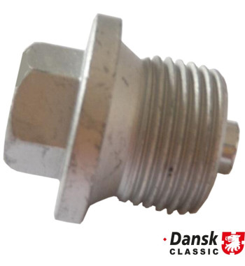 Oil drain plug, M20x1.5, magnetic