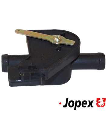 Heater valve for heat exchanger