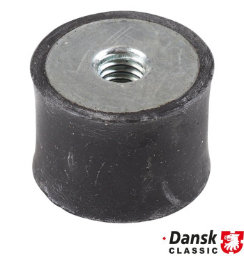 Rubber mount for fuel pump with 6 mm thread holes