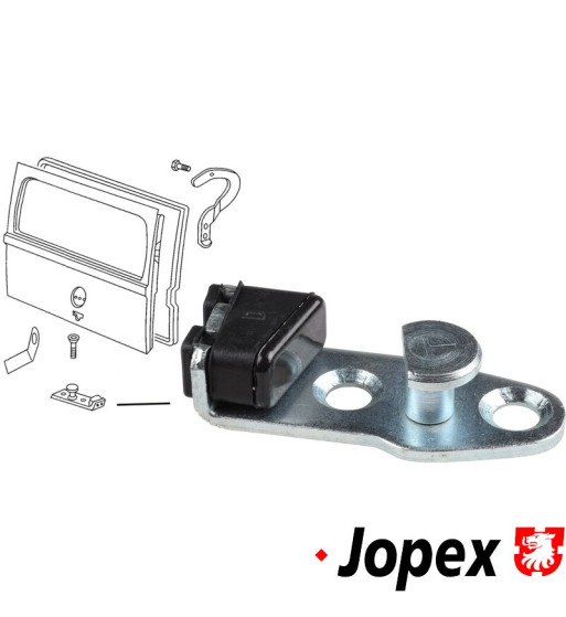 Striker plate for tailgate Striker plate for tailgate