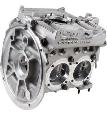 New universal engine case, aluminium alloy, with 8 mm steel case savers. Includes oil pick up tube
