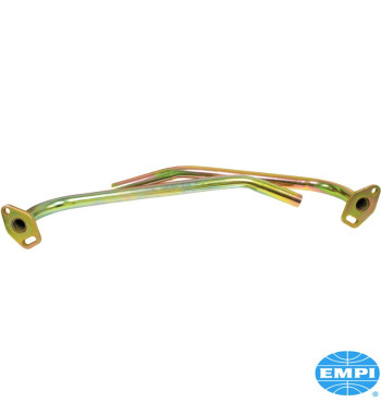 Tube set for intake manifold. For EMPI EPC 32/36F,
Weber DFEV-DFA V and Holley 5200 carburetors