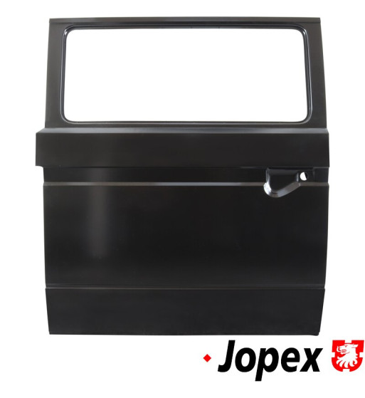 Sliding door, window version, late version, right. Including the bracket for central locking unit Sliding door, window version, late version, right. Including the bracket for central locking unit