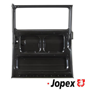 Sliding door, window version, late version, right. Including the bracket for central locking unit