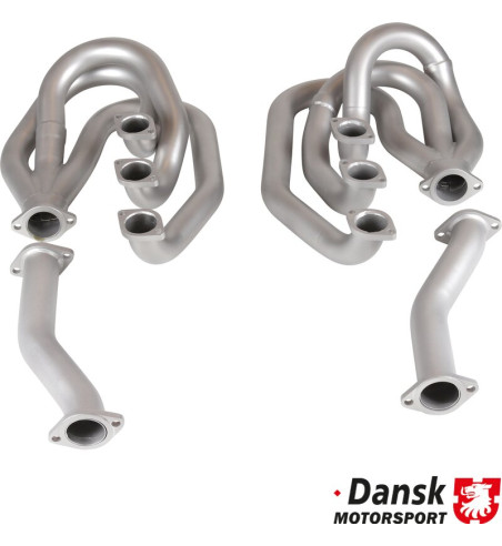 Racing tube set replacing the heat exchangers (no heating function), with connecting tubes. Made of stainless steel