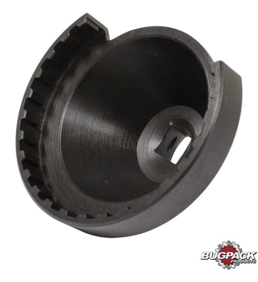 Pinion nut socket for removing and replacing the nut retaining the pinion bearing, Bugpack