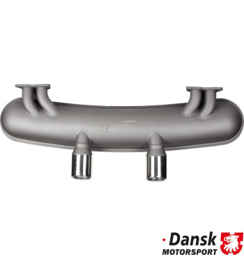 Exhaust rear, Sport, with two Ø76 mm center tail pipes. Can only be used in connection with 91.914SSI