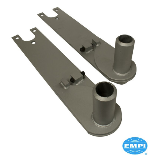 Zestaw płytek sprężynowych, regulowany, tył, do osi wahliwej, kołnierz 4 1/4" do drążków skrętnych o długości 627 mm, 2 sztuki

