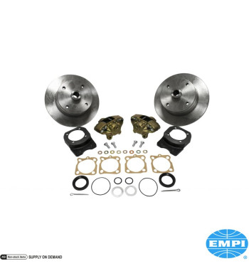 Disc brake conversion set, Deluxe, rear, 4x130 with 14x1.5 mm threads, without emergency brake, for swing axle 68 and I.R.S.