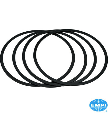 Cylinder shim set, 85.5/87/88 mm, 1.5 mm thickness, 4 pieces. For adjusting deck height without machining the pistons