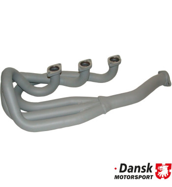 Racing tube, left, replacing the heat exchanger (1623102370 - 91.011), without heating function. Made of steel with grey paint