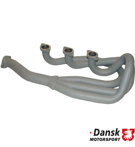 Racing tube, right, replacing the heat exchanger (1623102380 - 91.012), without heating function. Made of steel with grey paint