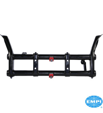 Front axle beam with ratchet style adjusters, narrowed 2, for ball joint and standard length shock absorbers