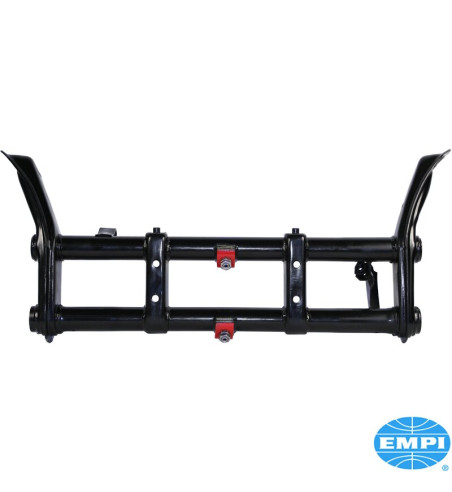 Front axle beam with ratchet style adjusters, narrowed 2, for ball joint and standard length shock absorbers