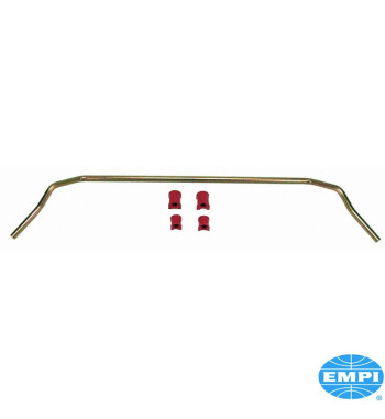 Anti roll bar, front, for ball joint, lowered. Made from heavy 3/4 steel, zinc plated. Including urethane bushings