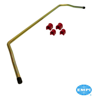 Anti roll bar, front, for ball joint. Made from heavy 3/4 steel, zinc plated. Including urethane bushings