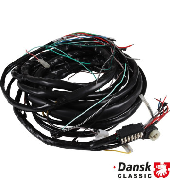 Complete wiring harness for tunnel. From front fuse box to gauges and to tail light and engine bay