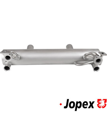 Exhaust rear, Sport, without pre-heating, with two tail pipes. Made of glass bead blasted stainless steel