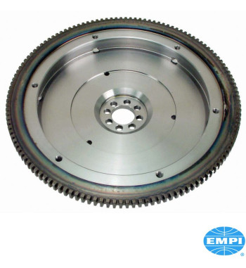 Flywheel, Racing, lightweight, 200 mm, 130 teeth, 8 dowel pin, 12 Volt, 6 kg, new. Made of forged chromoly steel