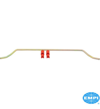 Anti roll bar, front, for link pin. Made from heavy 3/4 steel, zinc plated. Including urethane bushings