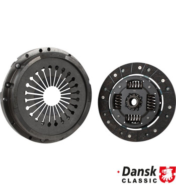 Clutch kit without clutch release bearing, 225 mm. Use release bearing 91511608280. Fits 915 gearbox