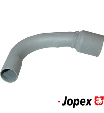 Tail pipe. Fits both late split and early bay bus, but not like original. Made of steel with grey paint
