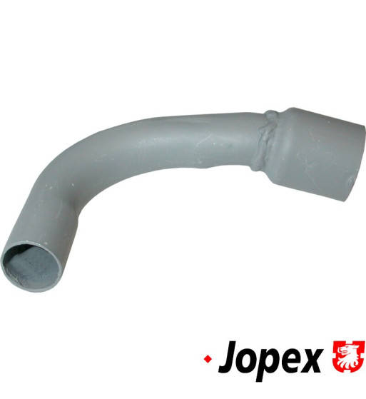 Tail pipe. Fits both late split and early bay bus, but not like original. Made of steel with grey paint Tail pipe. Fits both late split and early bay bus, but not like original. Made of steel with grey paint