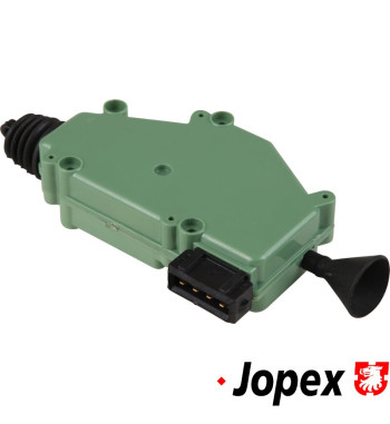 Servomotor for central locking system. For driver and passenger side, sliding door and rear lid